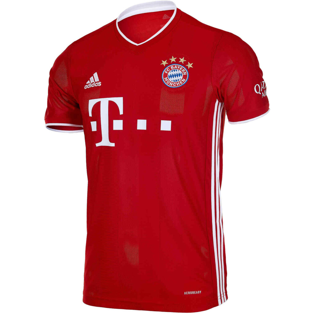 2020/21 adidas Alphonso Davies Bayern Munich Home Jersey - SoccerPro