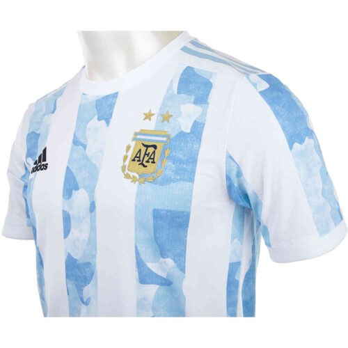 2021 adidas Sergio Aguero Argentina Home Authentic Jersey