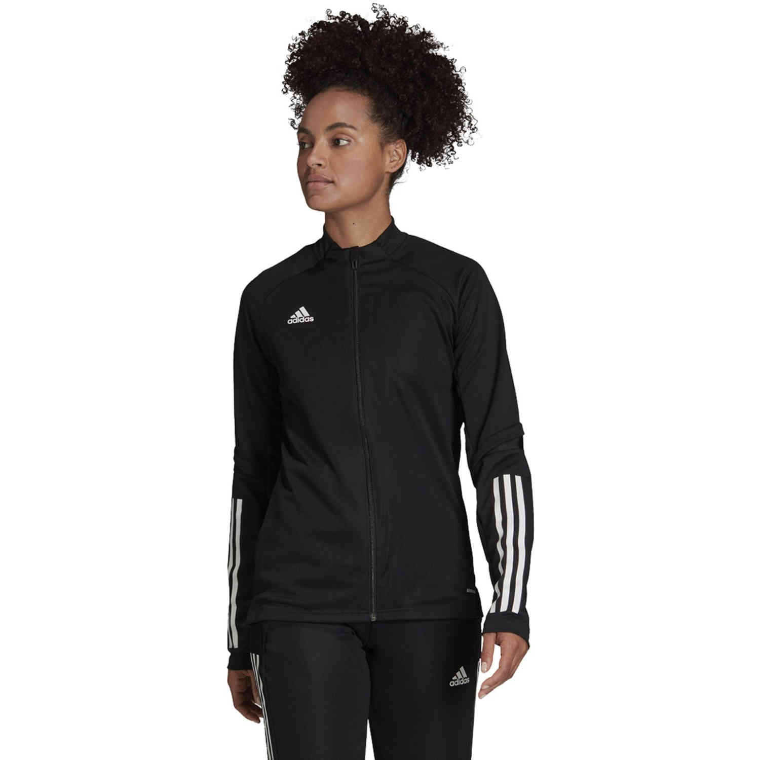 Womens adidas Condivo 20 Training Jacket - Black - SoccerPro