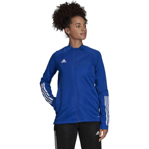 Womens adidas Condivo 20 Training Jacket – Team Royal Blue