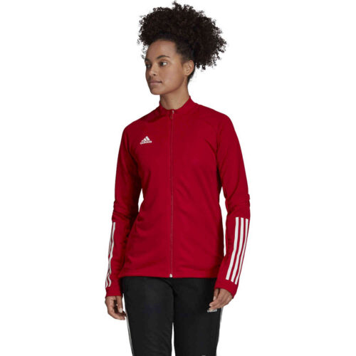 Womens adidas Condivo 20 Training Jacket – Team Power Red