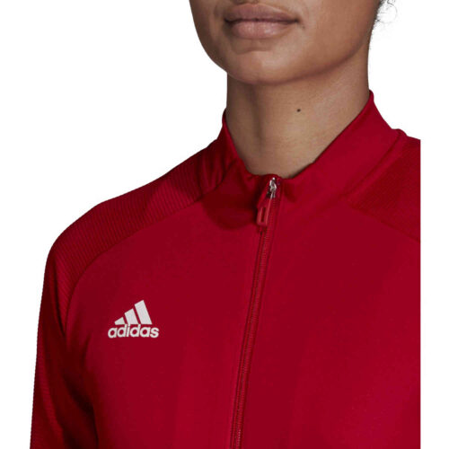 Womens adidas Condivo 20 Training Jacket – Team Power Red