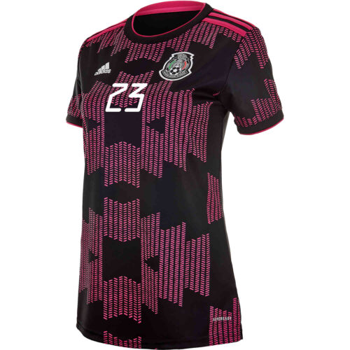 2021 Womens adidas Jesus Gallardo Mexico Home Jersey