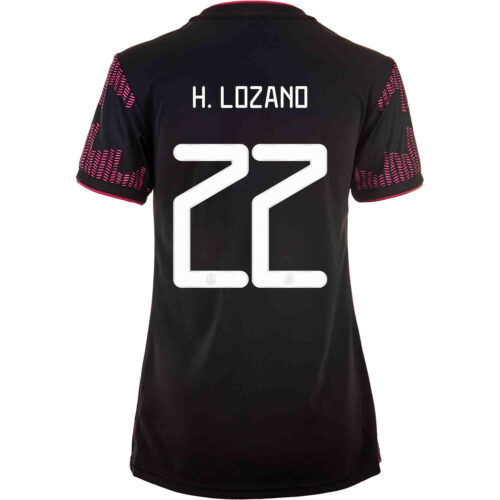 2021 Womens adidas Hirving Lozano Mexico Home Jersey