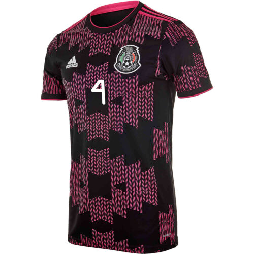 2021 Kids adidas Edson Alvarez Mexico Home Jersey