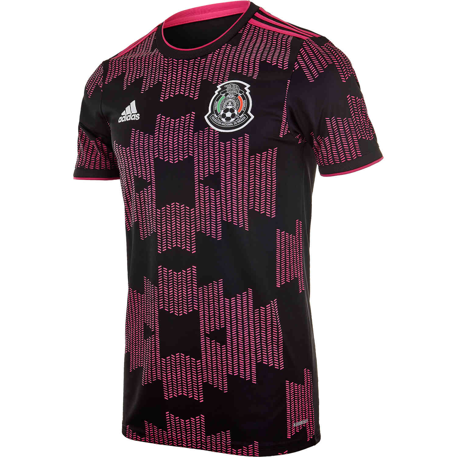 في النوم Men 2020-2021 Season National team Mexico home black 16 Soccer Jersey اللون الزهري