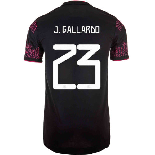 2021 adidas Jesus Gallardo Mexico Home Authentic Jersey