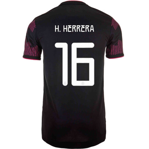 2021 adidas Hector Herrera Mexico Home Authentic Jersey