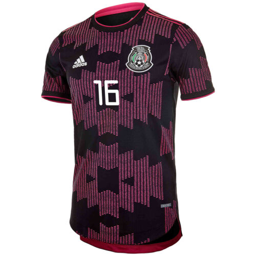 2021 adidas Hector Herrera Mexico Home Authentic Jersey