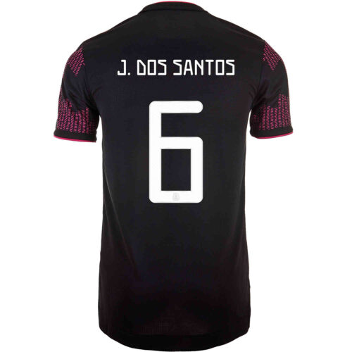 2021 adidas Jonathan dos Santos Mexico Home Authentic Jersey