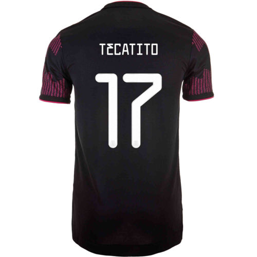 2021 adidas Tecatito Mexico Home Authentic Jersey