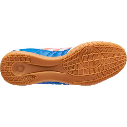 adidas Super Sala IN – Footwear White/Signal Coral/Glory Blue