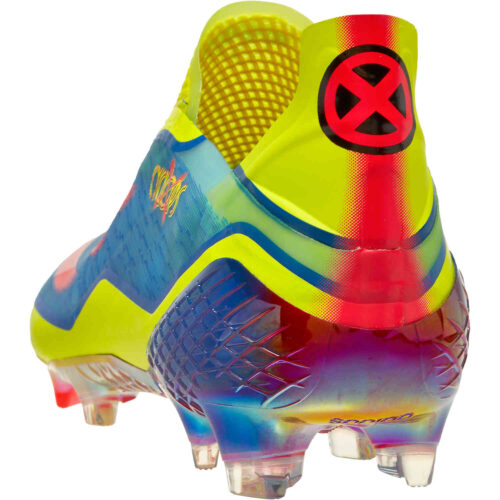 adidas x Marvel X-Men X Ghosted+ FG – Blue & Vivid Red with Bright Yellow