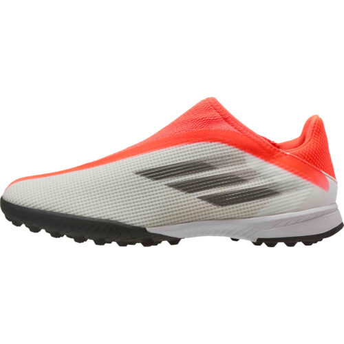 Kids adidas Laceless X Speedflow.3 TF – Whitespark