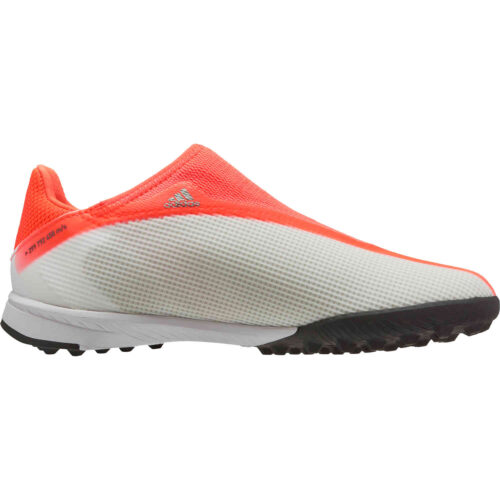 Kids adidas Laceless X Speedflow.3 TF – Whitespark