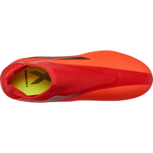 Kids adidas Laceless X Speedflow.3 FG – Meteorite