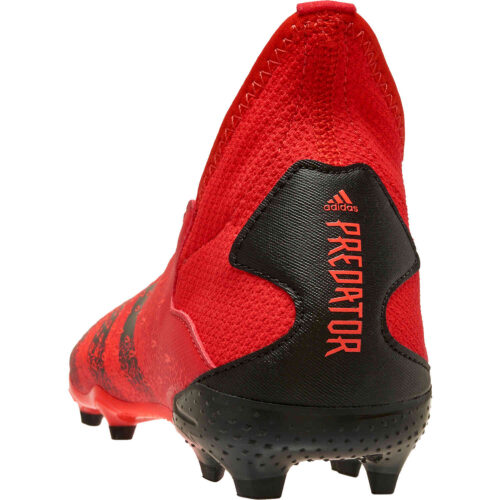 Kids adidas Laceless Predator Freak.3 FG – Meteorite