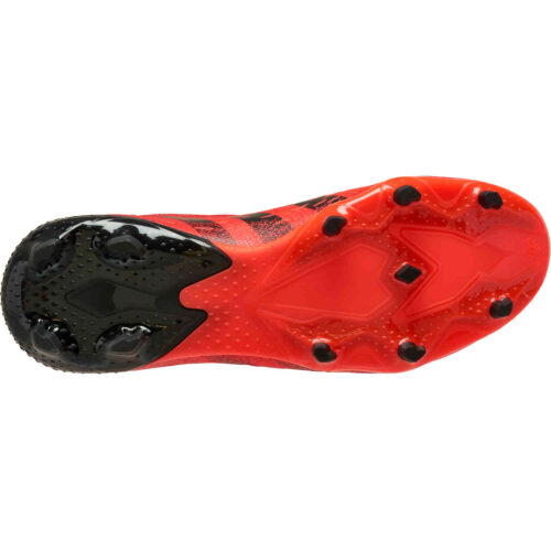 Kids adidas Laceless Predator Freak.3 FG – Meteorite