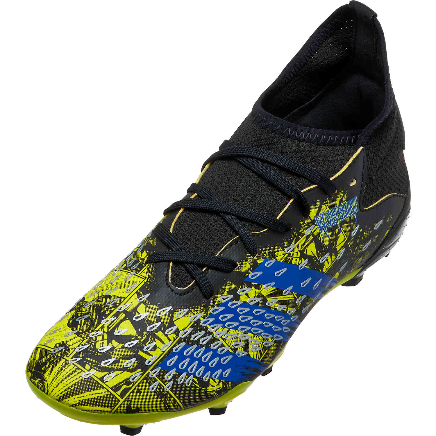Kids adidas x Marvel X Men Predator Freak.3 FG Bright Yellow