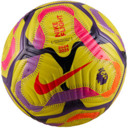 Nike Premier League Flight Soccer Ball - Yellow/Disco Purple