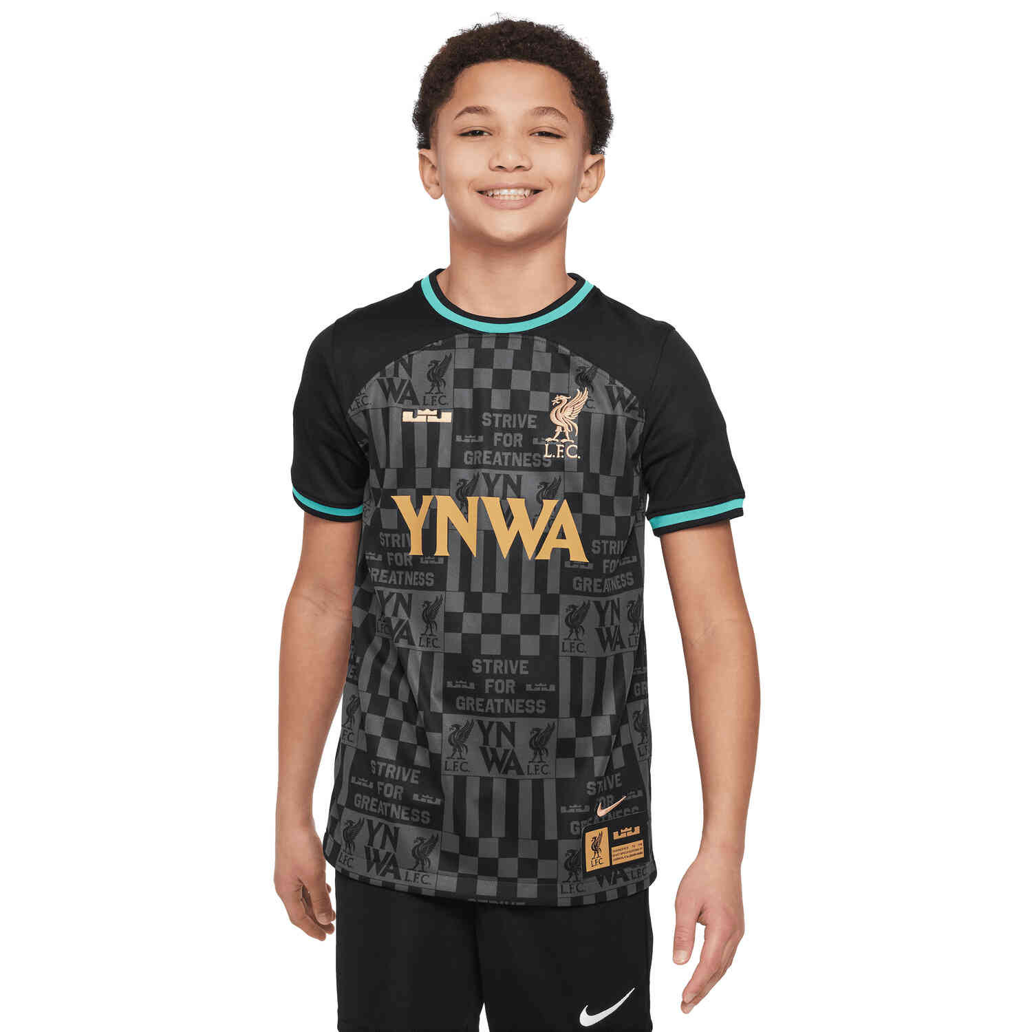 Kids Nike Lebron James Liverpool Jersey 2024 SoccerPro