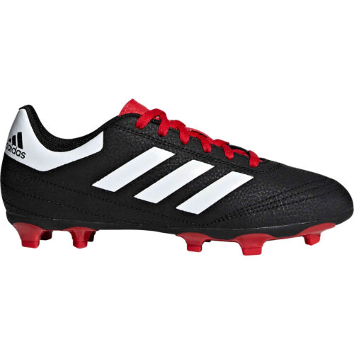 Kids adidas Goletto VI FG – Youth FG – Black/White/Scarlet