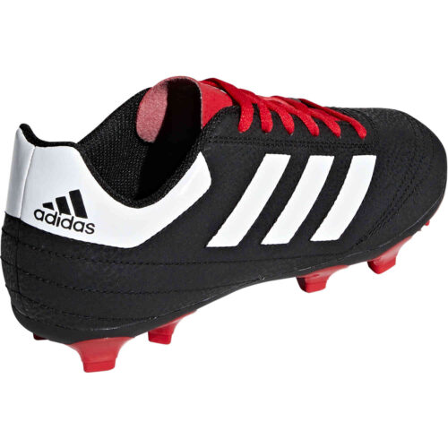 Kids adidas Goletto VI FG – Youth FG – Black/White/Scarlet