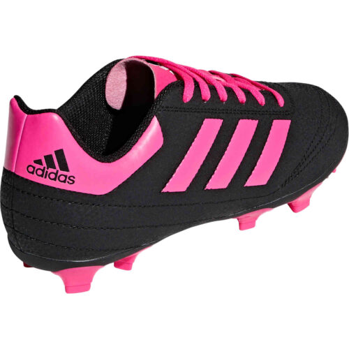 Kids adidas Goletto VI FG – Youth FG – Black/Shock Pink/White