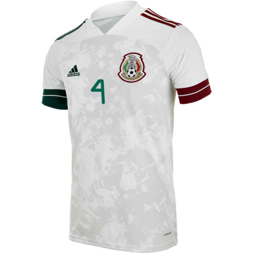 2020 adidas Edson Alvarez Mexico Away Jersey