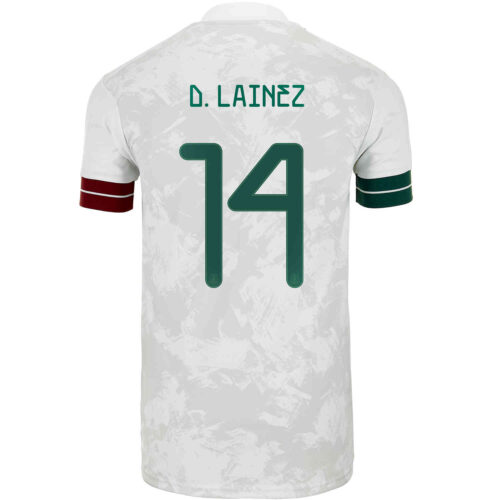 2020 adidas Diego Lainez Mexico Away Jersey