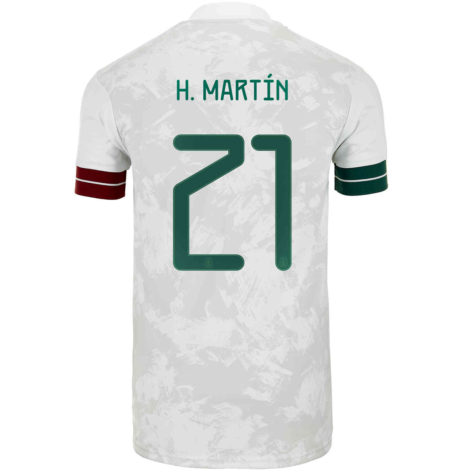 2022 adidas Henry Martin Mexico L/S Home Jersey - SoccerPro