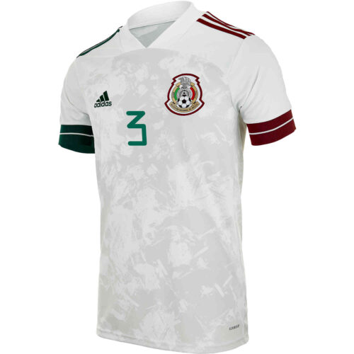 2020 adidas Carlos Salcedo Mexico Away Jersey