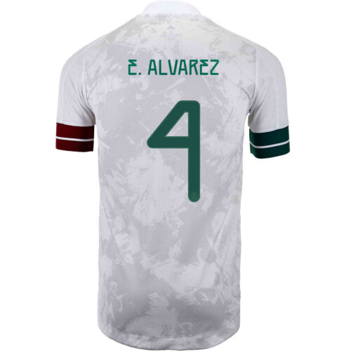 2020 adidas Edson Alvarez Mexico Away Authentic Jersey
