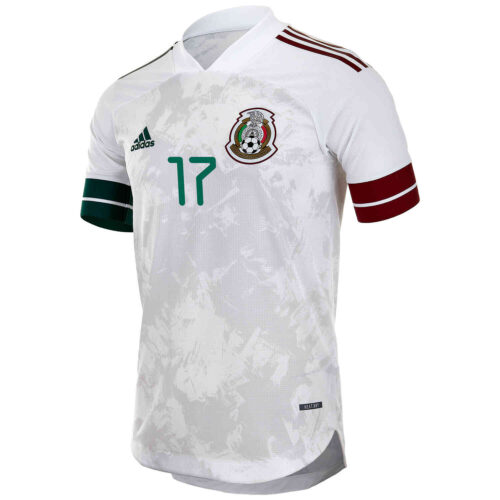 2020 adidas Jesus Manuel Corona Mexico Away Authentic Jersey