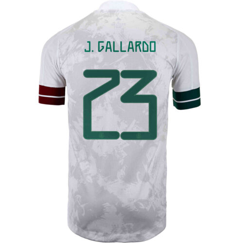 2020 adidas Jesus Gallardo Mexico Away Authentic Jersey