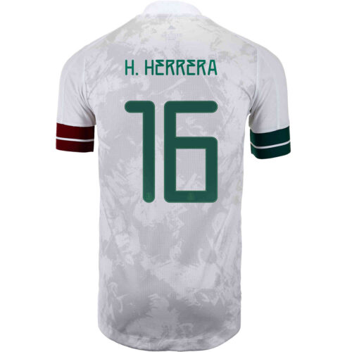 2020 adidas Hector Herrera Mexico Away Authentic Jersey
