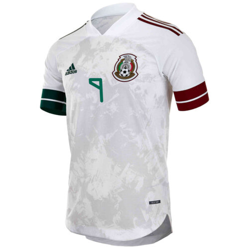 2020 adidas Raul Jimenez Mexico Away Authentic Jersey