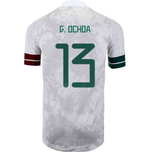 2020 adidas Guillermo Ochoa Mexico Away Authentic Jersey