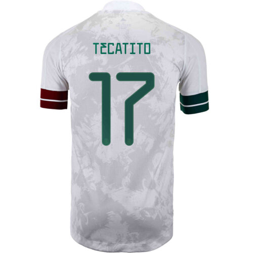 2020 adidas Tecatito Mexico Away Authentic Jersey