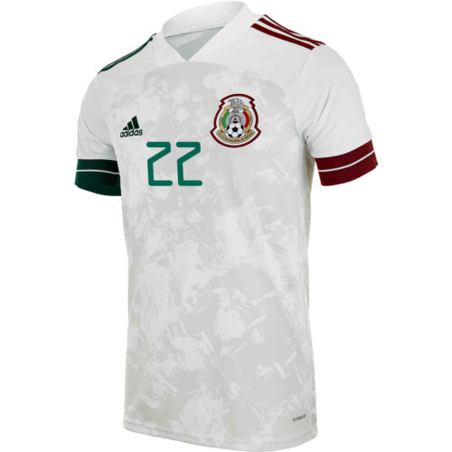2020 Kids adidas Hirving Lozano Mexico Away Jersey