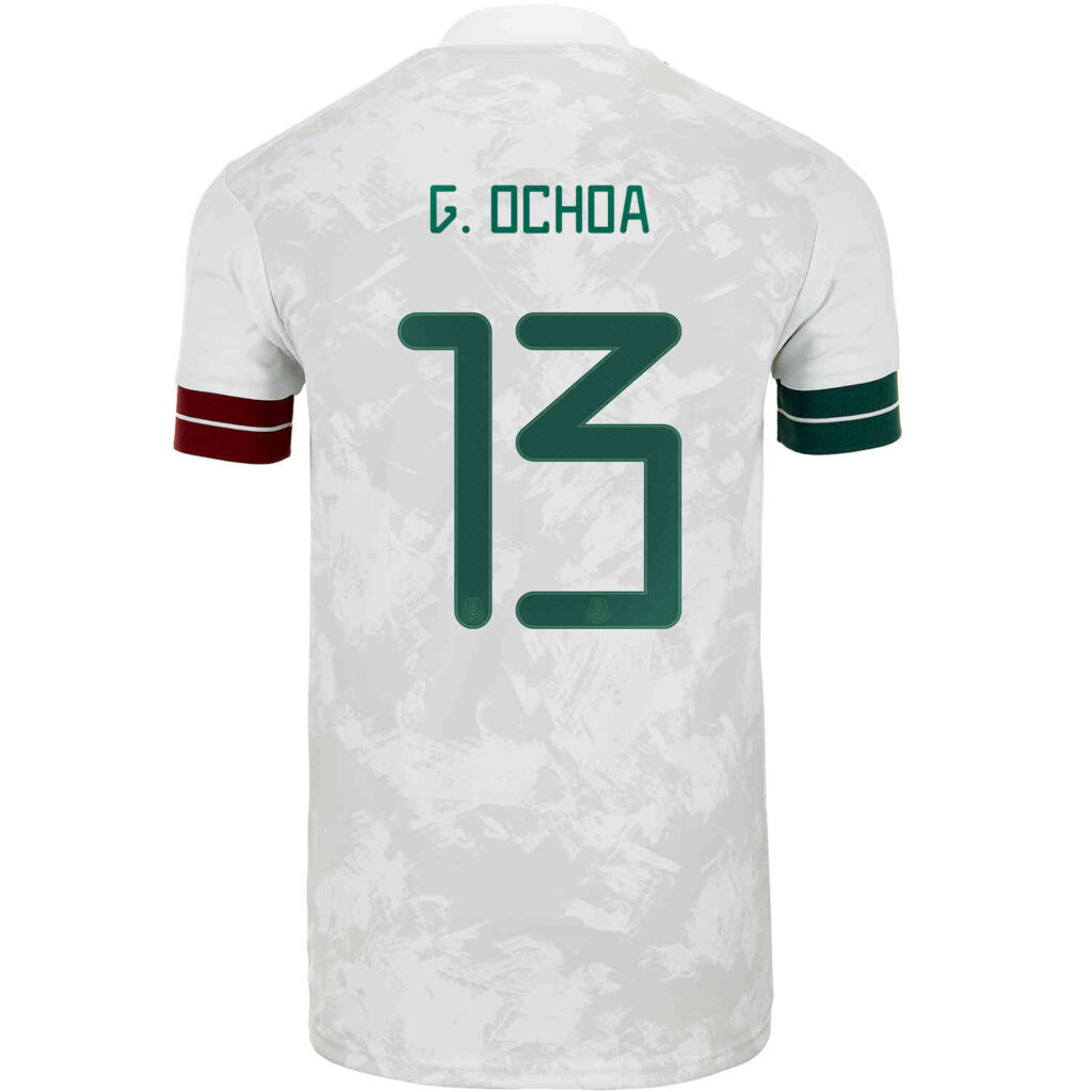 2020 Kids adidas Guillermo Ochoa Mexico Away Jersey ...