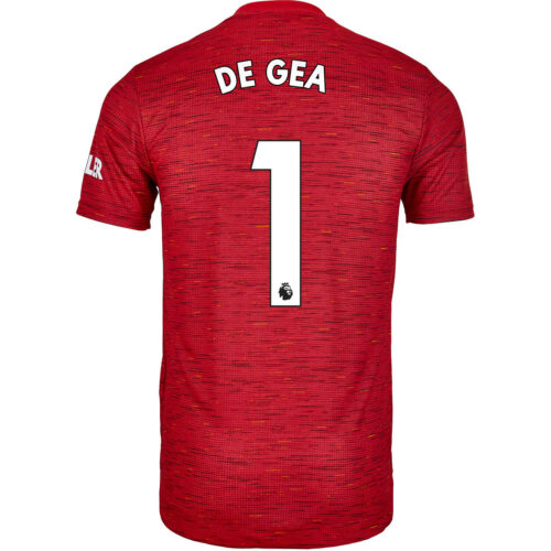 2020/21 adidas David De Gea Manchester United Home Authentic Jersey