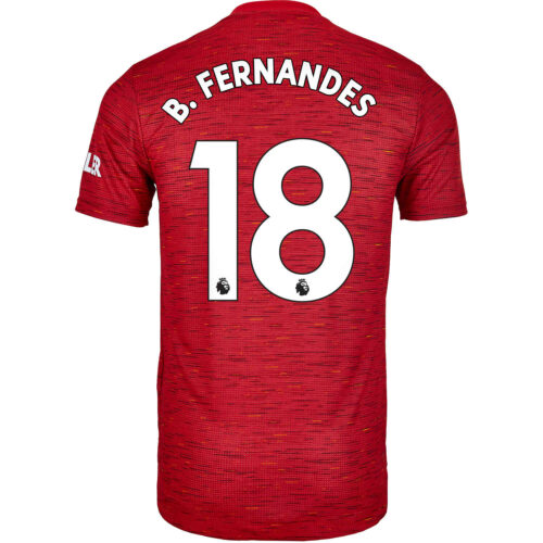 2020/21 adidas Bruno Fernandes Manchester United Home Authentic Jersey