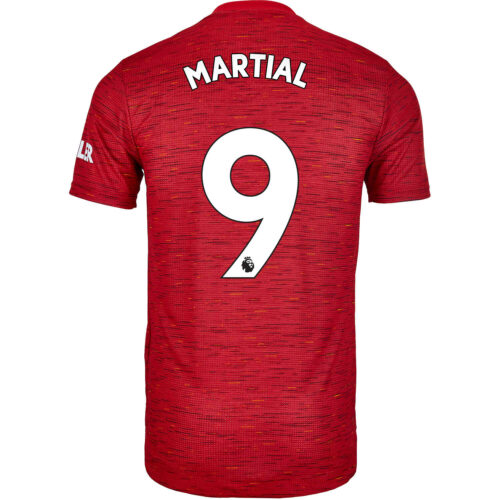 2020/21 adidas Anthony Martial Manchester United Home Authentic Jersey