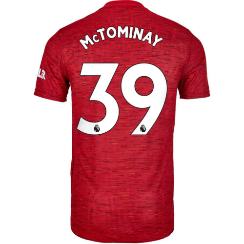 2020/21 adidas Scott McTominay Manchester United Home Authentic Jersey
