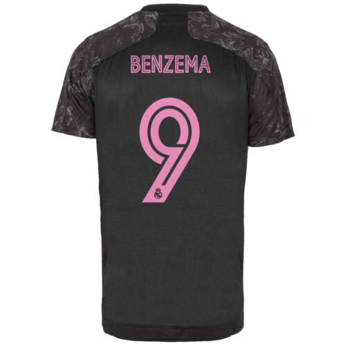 2020/21 adidas Karim Benzema Real Madrid 3rd Authentic Jersey
