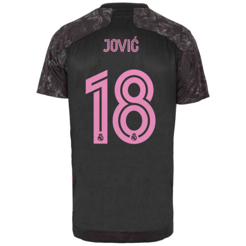 2020/21 adidas Luka Jovic Real Madrid 3rd Authentic Jersey