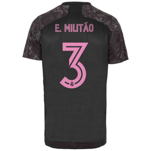 2020/21 adidas Eder Militao Real Madrid 3rd Authentic Jersey