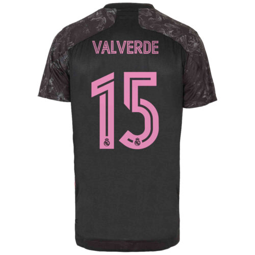 2020/21 adidas Federico Valverde Real Madrid 3rd Authentic Jersey