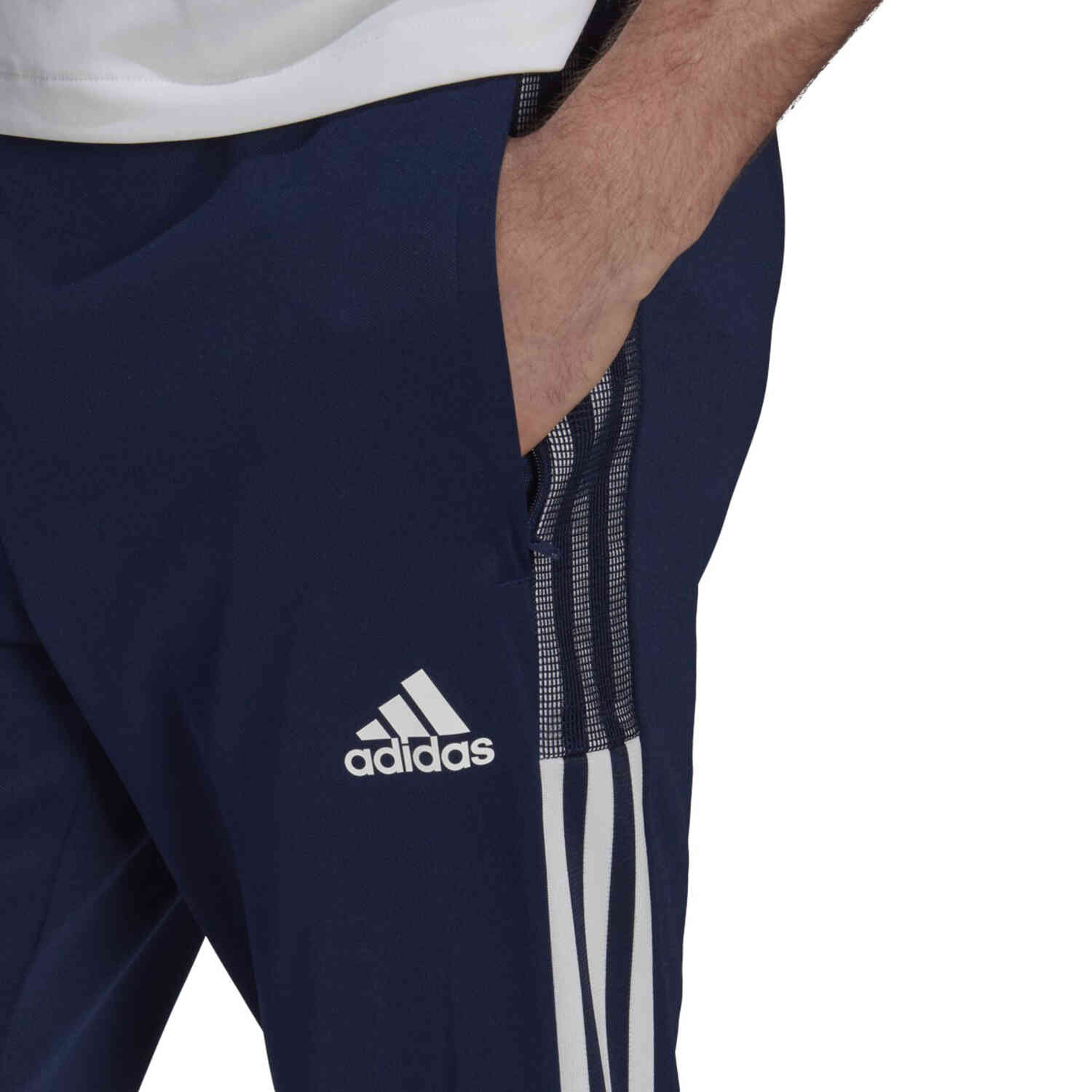 adidas Tiro 21 Training Pants - Navy Blue - SoccerPro